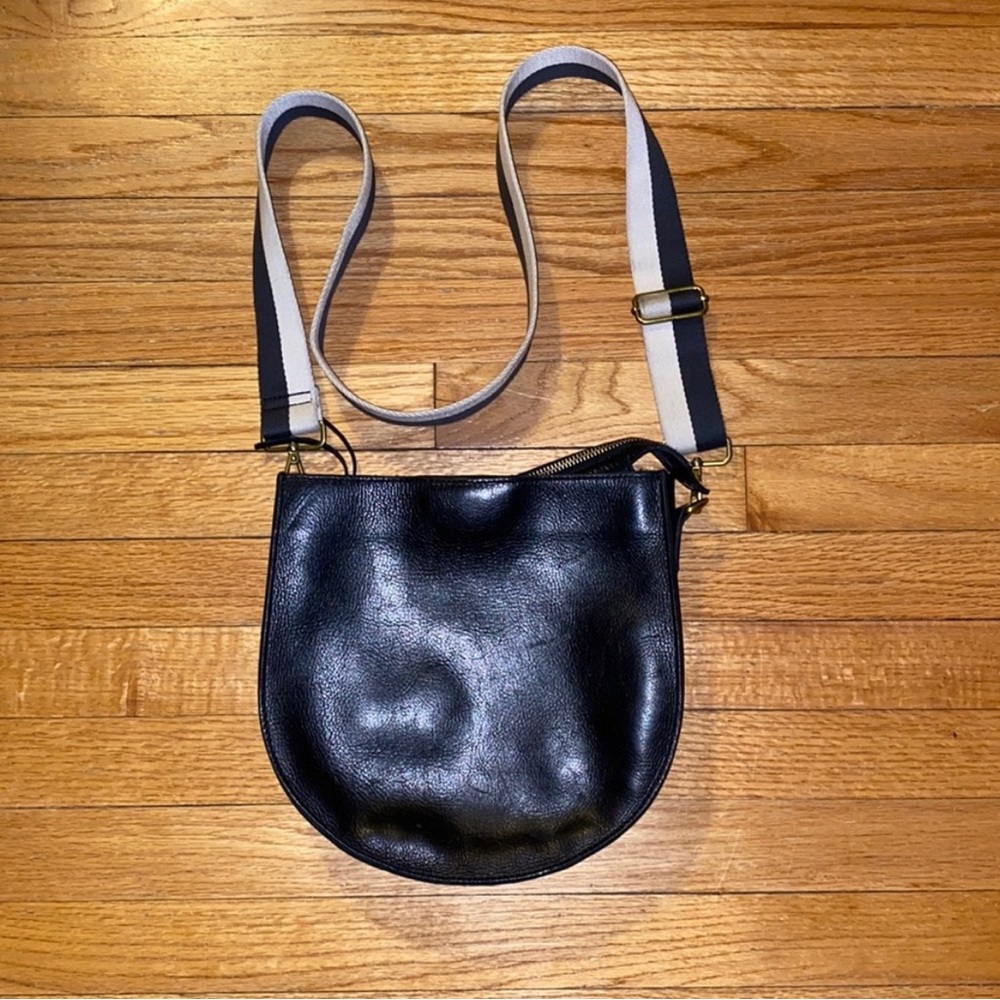 Madewell Transport Saddlebag Leather Crossbody Gem